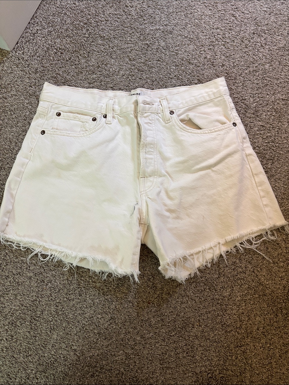 Agolde Parker Denim Short